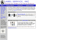Desktop Screenshot of labelserviceusa.com